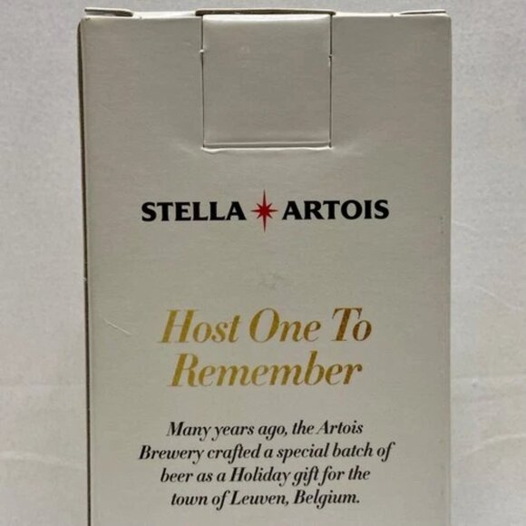 Stella Artois Belgium Beer Drinking Chalice Special Edition Glass 2017 EUC IOB - Picture 14 of 15